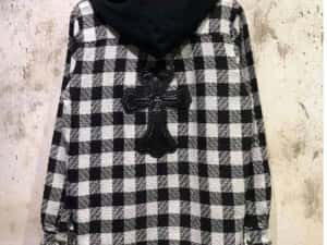Camasa chrome hearts cu gluga premium — miniatura 2