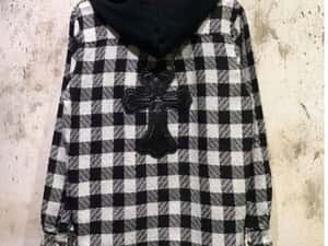 Camasa chrome hearts cu gluga premium — miniatura 6