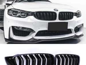 Grile Duble compatibile cu BMW Seria 4 F32 F33 F36 M Design — miniatura 7