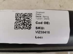 Trim Ornament Plafon Dacia  Spring 1 2021 2022 2023 Original In Stare — miniatura 8