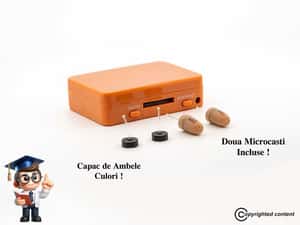 Cutiuta GSM cu Casca de copiat AUTONOMIE Extinsa Casti  de copiat BAC — miniatura 9