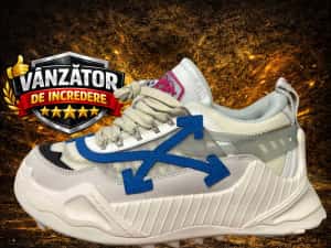 Adidasi OFF-White, Odsy 1000 Sneakers Premium din Piele Full Box NOI — miniatura 1