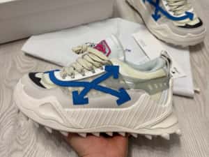 Adidasi OFF-White, Odsy 1000 Sneakers Premium din Piele Full Box NOI — miniatura 3