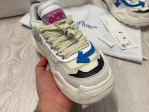 Adidasi OFF-White, Odsy 1000 Sneakers Premium din Piele Full Box NOI — miniatura 5