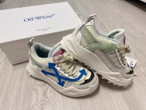 Adidasi OFF-White, Odsy 1000 Sneakers Premium din Piele Full Box NOI — miniatura 10