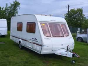 Rulota Swift 2003 (2zone) 4-5 persoane, Off Camping, Cabina dus, Boiler Gaz Truma, Baterie 12v, Inmatriculata Ro — miniatura 9
