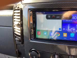PROMO - Navigatie Android 15 Mercedes Sprinter - Carplay DSP QLed - Camera marsarier cadou — miniatura 4