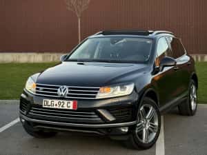 VW Touareg  R-Line 2016, Facelift 3.0 TDI 262 cp Euro 6, Terrain Tech, reductor! Panoramic,camere 360 TOP! — miniatura 2