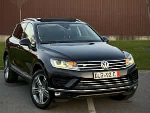 VW Touareg  R-Line 2016, Facelift 3.0 TDI 262 cp Euro 6, Terrain Tech, reductor! Panoramic,camere 360 TOP! — miniatura 9