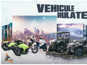 VEHICULE RULATE (CFMOTO,KTM,GasGas,Husqvarna,Can-am,Kawasaki,Silence) — miniatura 2