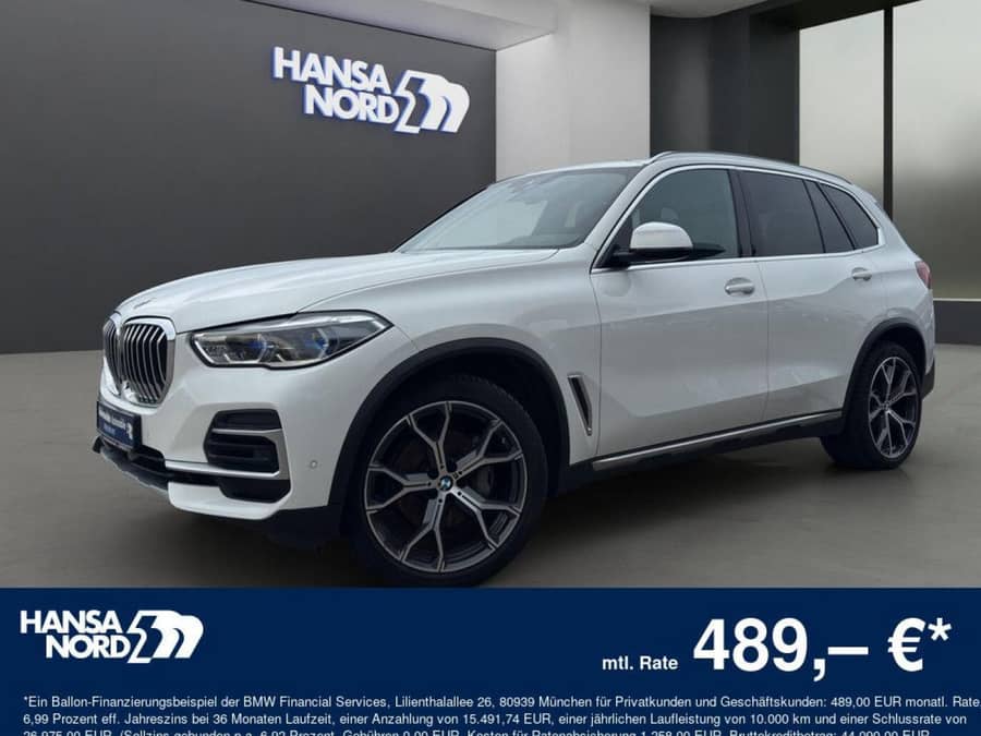 BMW X5 - Second Hand, 41.484 km, 286 CP, 2022 — fotografie 1 din 7