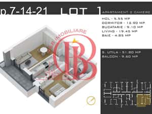 Comision 0%-Theodor Pallady Sector 3-Apartament 2 camere — miniatura 6