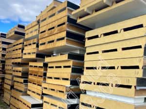 Panou Sandwich 10cm la 3m 5m sau 6m grosime tabla de 0,6 Depozit Aiud — miniatura 2