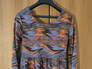 Rochie eleganta cu model abstract, marime 42, ADROM FASHION — miniatura 8