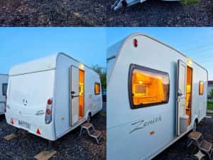 Rulota  LUNAR 2007 înmatriculată , pat fix , trei zone