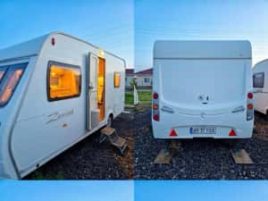 Rulota  LUNAR 2007 înmatriculată , pat fix , trei zone — miniatura 2