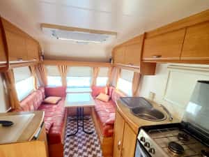 Rulota  LUNAR 2007 înmatriculată , pat fix , trei zone — miniatura 3