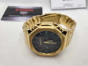 Ceas  Sport Casio g shock Full METAL gold GM B2100D Nou, Garantie 2 ani — miniatura 4