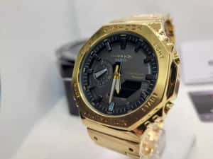 Ceas  Sport Casio g shock Full METAL gold GM B2100D Nou, Garantie 2 ani — miniatura 6