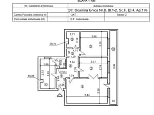 Apartament 3 camere, vizavi de parc Plumbuita, 73mp — miniatura 6