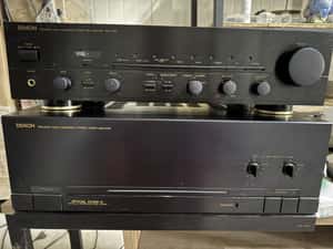 Amplificator audiofil DENON POA-2400 + PRA-1500 (vintage HIGH-END) — miniatura 8