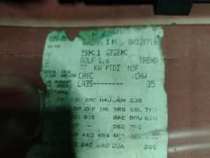 Cutie viteze Golf 6 A3 Jetta Touran A3 Octavia 2 LHW 1.6 CAY 5 TREPTE — miniatura 4