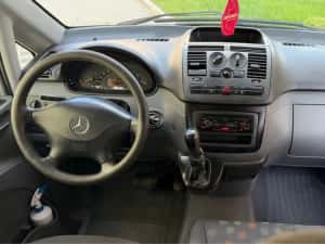 Mercedes Vito 115 2.2 D 150 CP Automat 2006 Cel mai Lung 9 Locuri Clima — miniatura 5