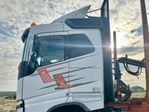 Volvo FH 16 cu macara forestiera — miniatura 5