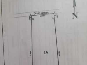 Teren intravilan 2.368 mq in Vladesti, Valcea - 32 m deschidere la DN 64 + acces secundar — miniatura 4