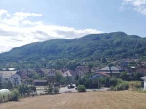 Teren intravilan 2.368 mq in Vladesti, Valcea - 32 m deschidere la DN 64 + acces secundar — miniatura 7