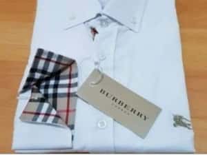 Camasi bumbac slim fit,logo brodat,marimi S,M,L,XL,2XL — miniatura 7