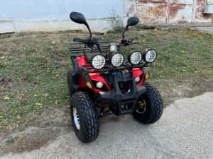 ATV 125cc pe Benzina pentru Copii si Adulti Full Options Roti 8 inch — miniatura 9
