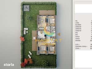 Pallady 4 camere 97 mp + curte 233 mp LUX gata de mutare — miniatura 4