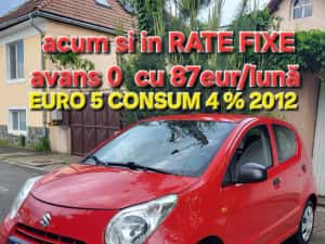 suzuki alto 2012 EURO 5 unic propietar ITP NOU   posibil rate