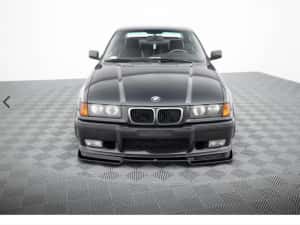 Lip Buza Fusta Prelungire BARA fata BMW E36 M3 GTR LOOK — miniatura 6