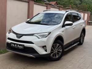 Toyota RAV4 HYBRID  135.000 km Alb Perlat cu Numere valabile