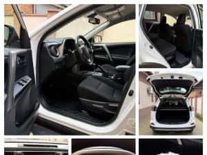 Toyota RAV4 HYBRID  135.000 km Alb Perlat cu Numere valabile — miniatura 8