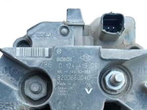 Alternator 53-98A 14V BOSCH Renault Kangoo 1.6 MPI 1997 - 2008 Cod 8200660040 0124415041 [M8900] — miniatura 10