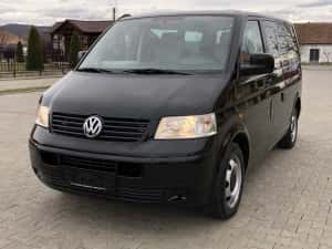 VW Transporter T5 Multivan an fabricatie 10/2007 motor 1.9 tdi 102cp clima computer bord geamuri electrice incalzire scaune carte service — miniatura 9