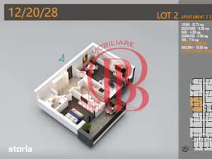 Apartament Decomandat 2 camere - Th. Pallady Metrou N. Teclu — miniatura 4