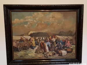 vind tablou autentic 80 60 cm pictor strain Gross Karoly Tordai