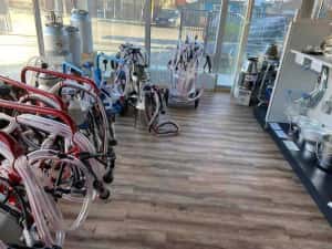Aparat de muls vaci oi capre noi cu garantie 2 ani - pret mic — miniatura 9