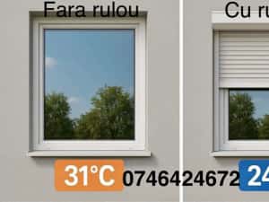 Rulouri exterioare din aluminiu, plase de insecte plise, glaf geam — miniatura 4