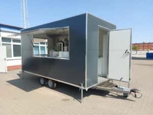 Rulote Comerciale Premium la Comanda, Personalizate, Fast Food Truck — miniatura 7