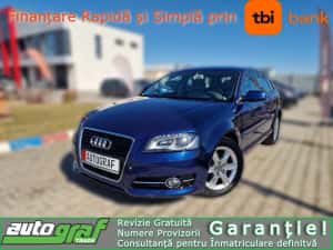 Audi A3 1.4 TSi 125CP -Acum si in Rate- Xenon- Navigatie- Garantie! — miniatura 9