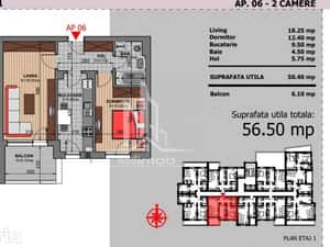 Apartament 2 camere decomandat Postalionului. — miniatura 4