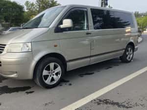Volkswagen Transporter T5 2.5 TDI * An 2008 * 5 Locuri Dublu Cabina * Extralung * Euro 4