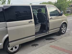 Volkswagen Transporter T5 2.5 TDI * An 2008 * 5 Locuri Dublu Cabina * Extralung * Euro 4 — miniatura 7
