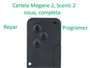 Cartelă, Card Renault Megane, cheie Scenic, blank, programez, Laguna — miniatura 7