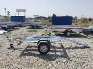Vand remorca cu 1 axa sau 2 axe 750 kg noua, in Jud Neamt — miniatura 3